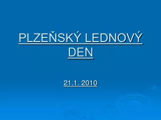 plze sk lednov den