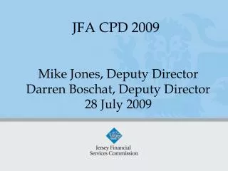 JFA CPD 2009