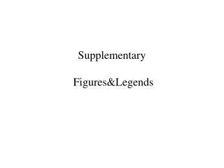 Supplementary Figures&amp;Legends