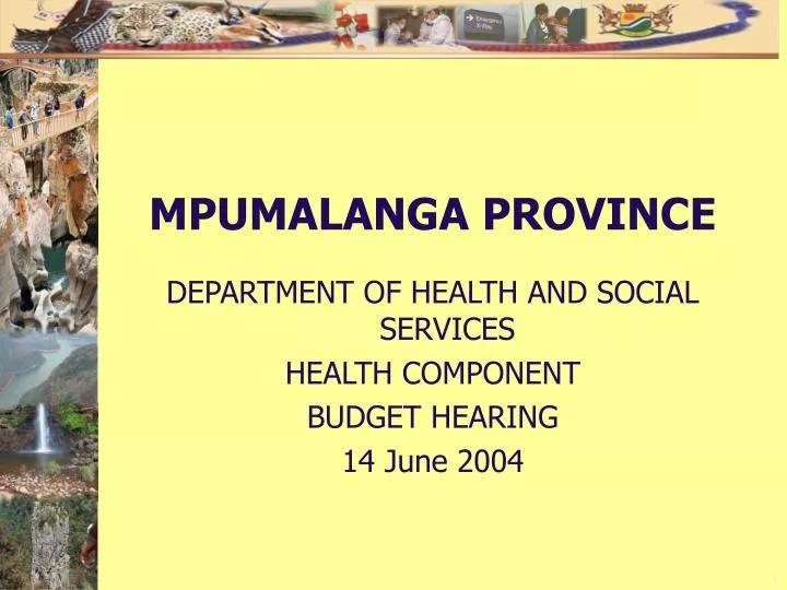 mpumalanga province