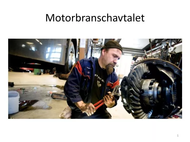 motorbranschavtalet