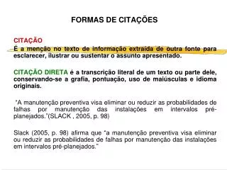 formas de cita es