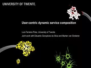 User-centric dynamic service composition