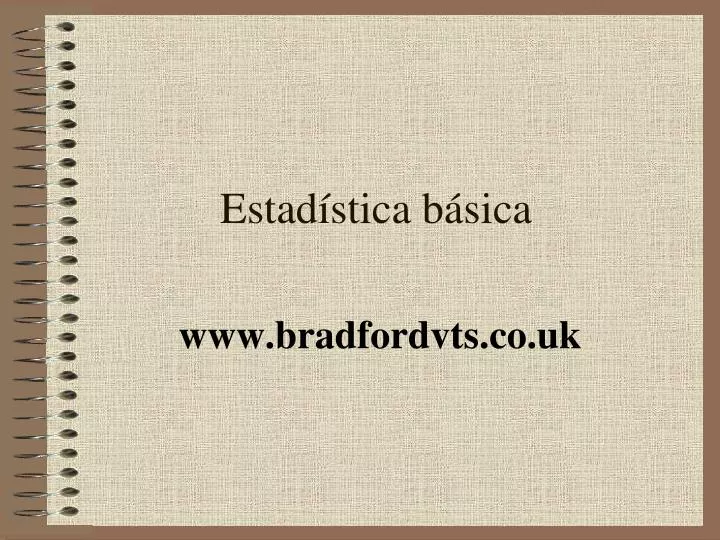 PPT - Estadística Básica PowerPoint Presentation, Free Download - ID ...