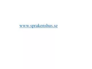 www sprakenshus se