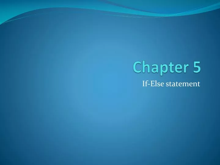 chapter 5