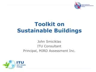 Toolkit on Sustainable Buildings