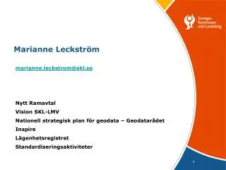 marianne leckstr m