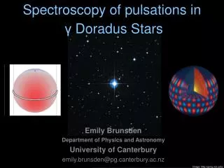 Spectroscopy of pulsations in ? Doradus Stars