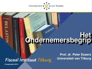 het ondernemersbegrip