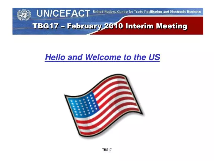 tbg17 february 2010 interim meeting