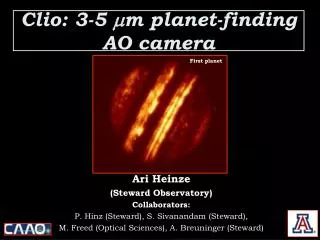 Clio: 3-5 ? m planet-finding AO camera