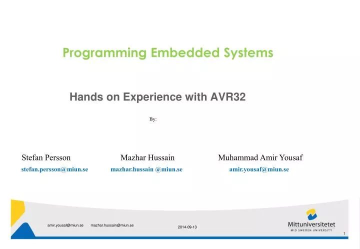 programming embedded systems
