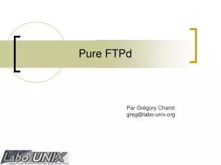 pure ftpd