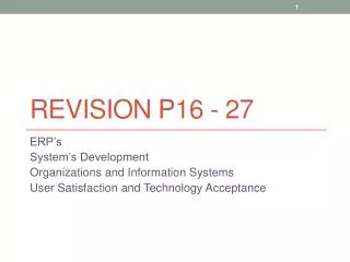 Revision p16 - 27