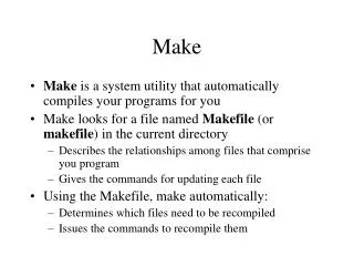 Make