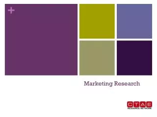 marketing research