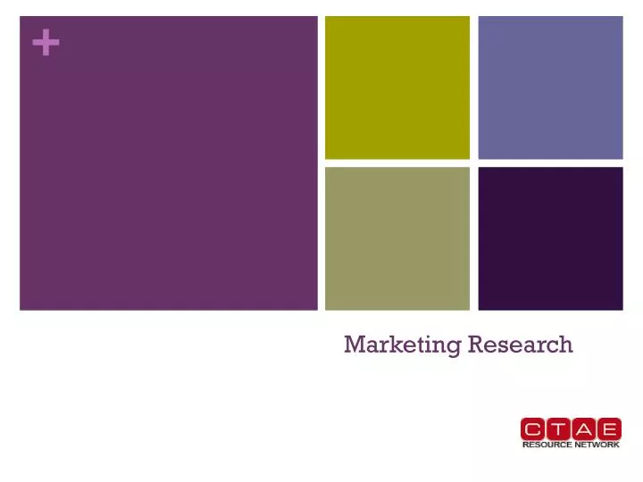 marketing research