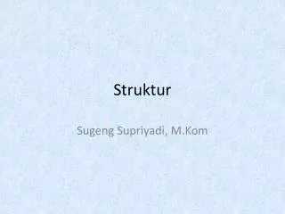 struktur
