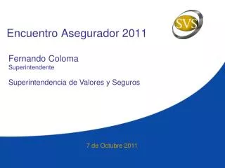 encuentro asegurador 2011