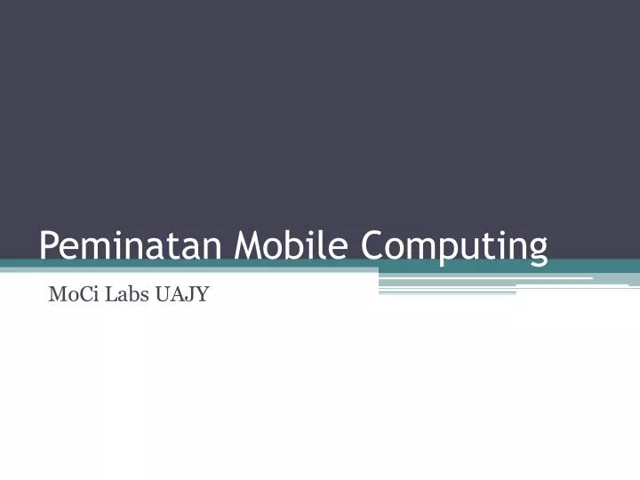 peminatan mobile computing