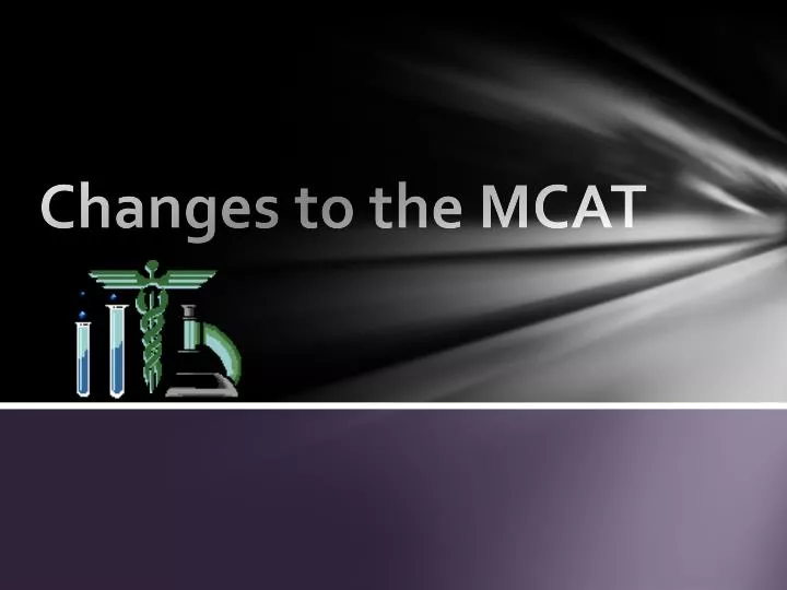changes to the mcat