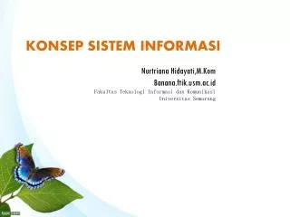 konsep sistem informasi