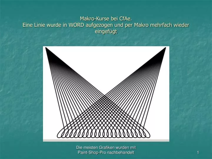 makro kurse bei cfae eine linie wurde in word aufgezogen und per makro mehrfach wieder eingef gt
