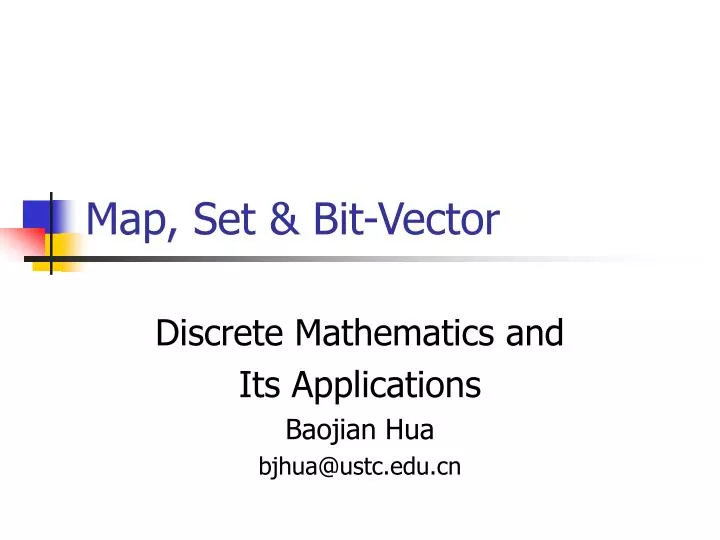 map set bit vector