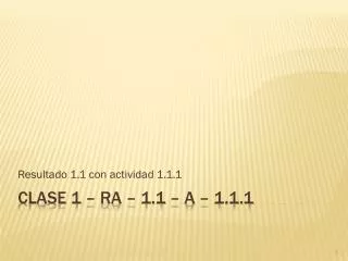 resultado 1 1 con actividad 1 1 1