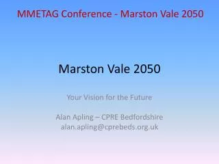Marston Vale 2050
