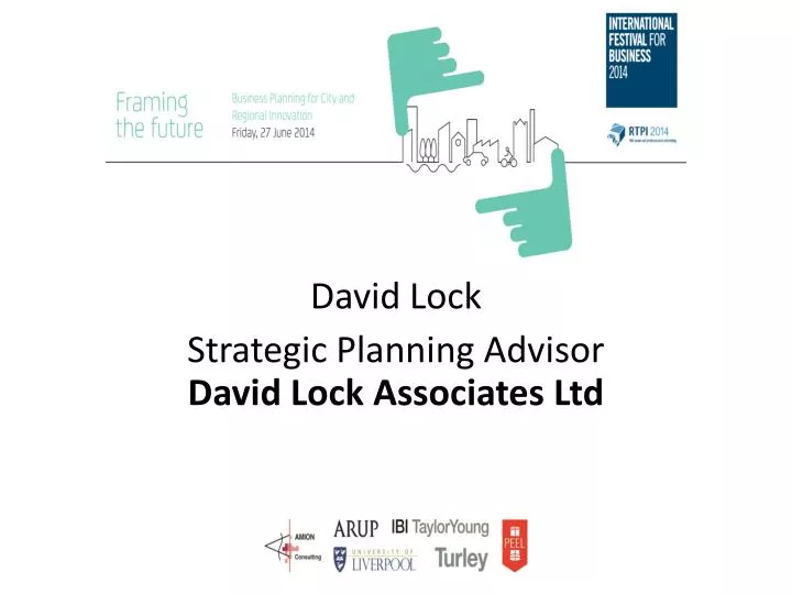david lock strategic planning advisor david lock associates ltd