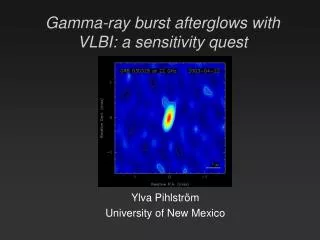 Gamma-ray burst afterglows with VLBI: a sensitivity quest