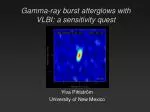 Gamma-ray burst afterglows with VLBI: a sensitivity quest