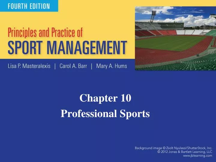 chapter 10 professional sports