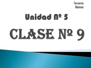 clase n 9