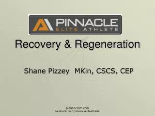 Recovery &amp; Regeneration
