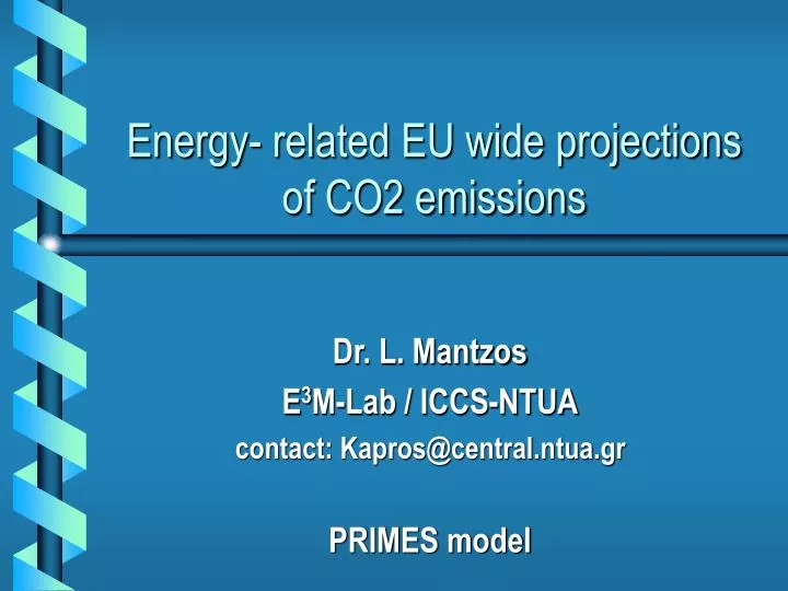 energy related eu wide projections of co2 emissions