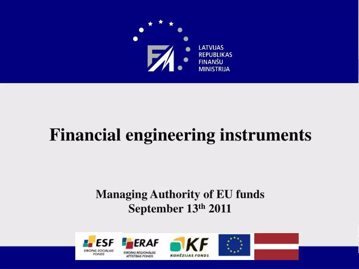 f inancial engineering instruments