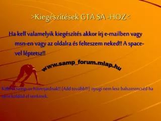 kieg sz t sek gta sa hoz
