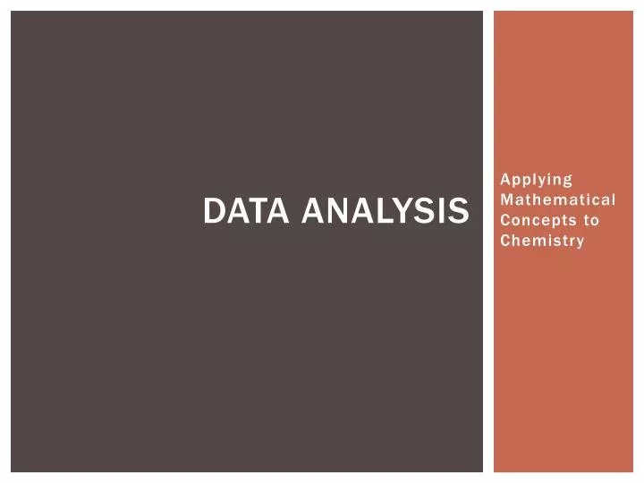 data analysis