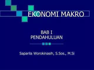 ekonomi makro