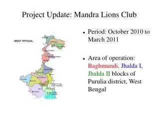 Project Update: Mandra Lions Club