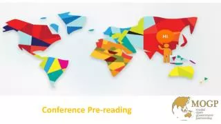 Conference Pre-reading