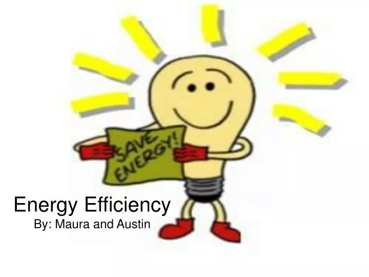energy efficiency by maura and austin
