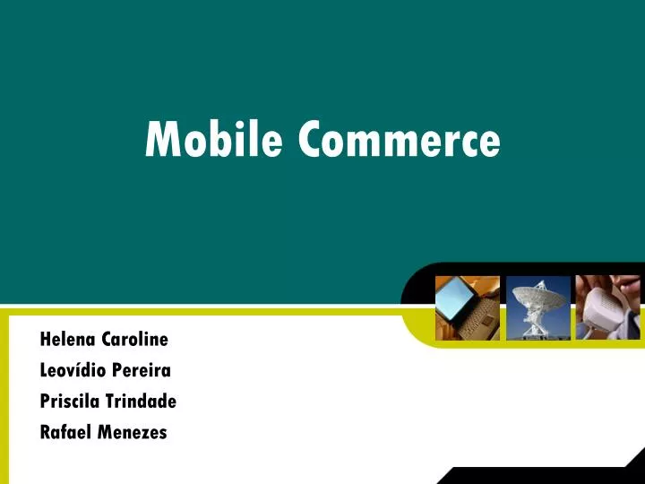 mobile commerce