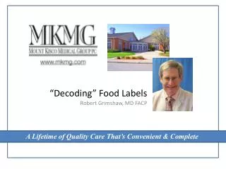 decoding food labels