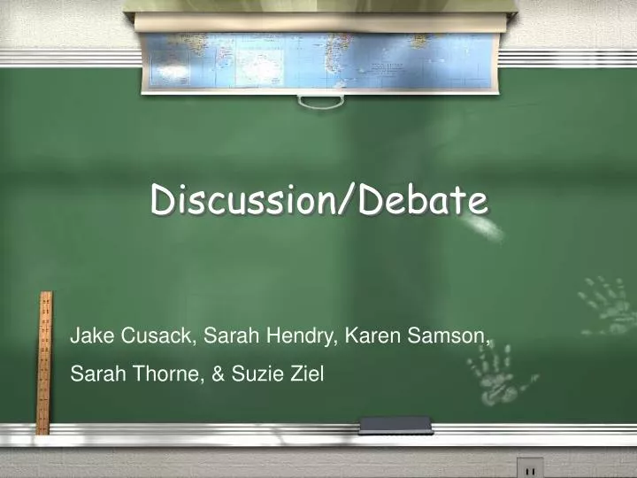 discussion debate