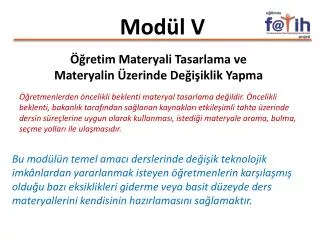 mod l v