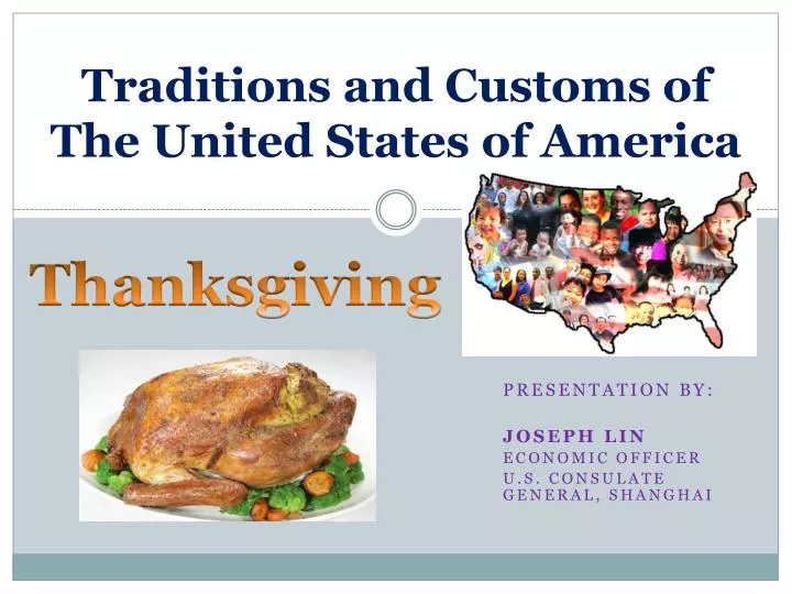traditions and customs of the united states of america